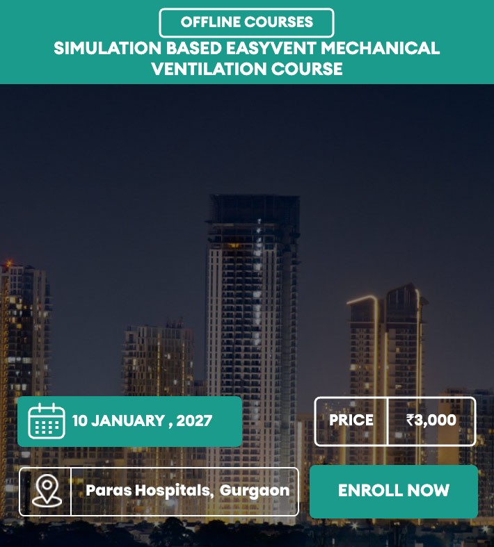 Simulation Based Easyvent Mechanical Ventilation Course