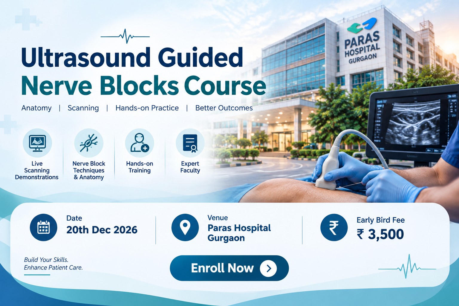 Ultrasound Guided Nerve Blocks Course